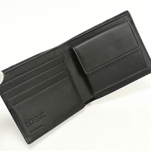 LOEWE（ロエベ） 中古 二つ折り財布 二折財布 コンパクト メンズ