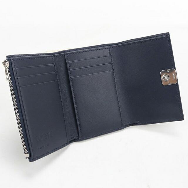 LOEWE（ロエベ） 中古 三つ折り財布 三折財布 コンパクト レディース