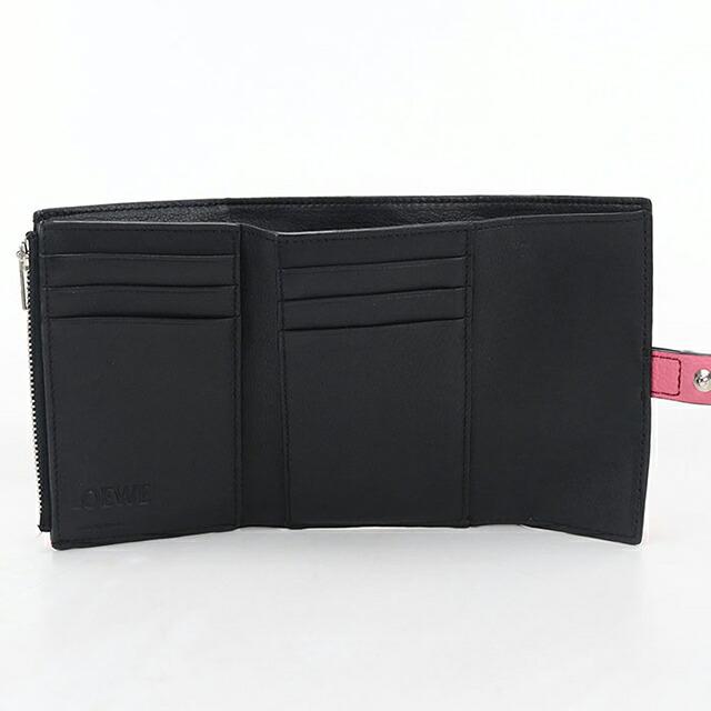 LOEWE（ロエベ） 中古 三つ折り財布 三折財布 コンパクト レディース