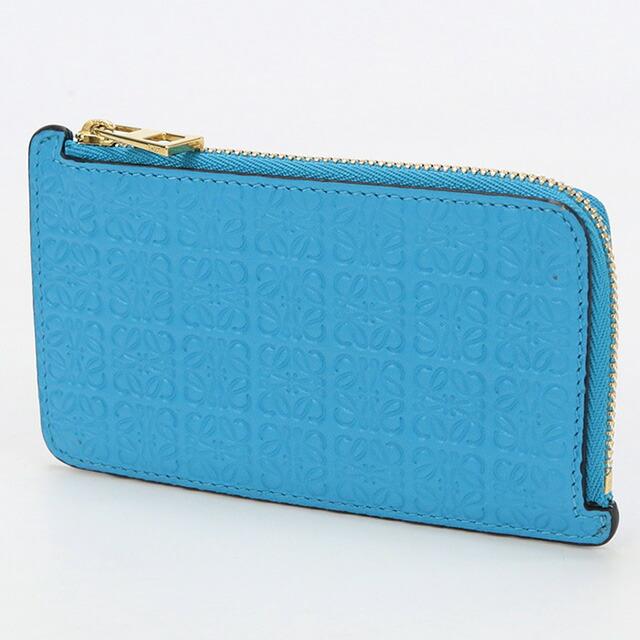 中古 ロエベ カードケース レディース ブランド LOEWE リピート コイン 