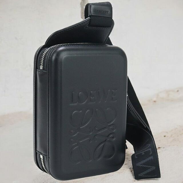 中古 ロエベ ボディバッグ メンズ ブランド LOEWE モールデッド  