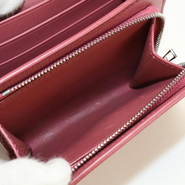 LOEWE★アナグラム★コーラルピンク★二つ折り財布★ LOEWE（ロエベ） 中古 二折財布 レディース ブランド アナグラム