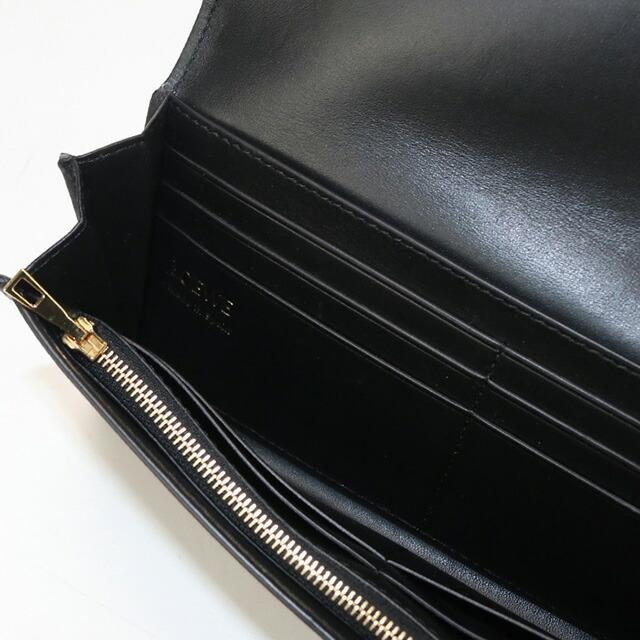 LOEWE 中古 ロエベ 長財布ニ折小銭入付き レディース ブランド ペブル 