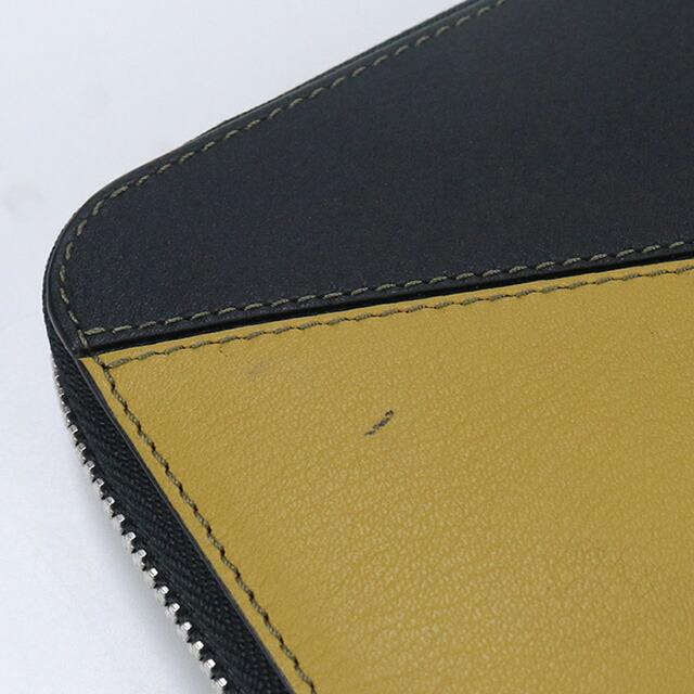 【美品】ロエベ パズル ジップ アラウンド ウォレット 長財布 アナグラム LOEWE ロエベ PUZZLE ZIP AROUND WALLET パズル ジップ
