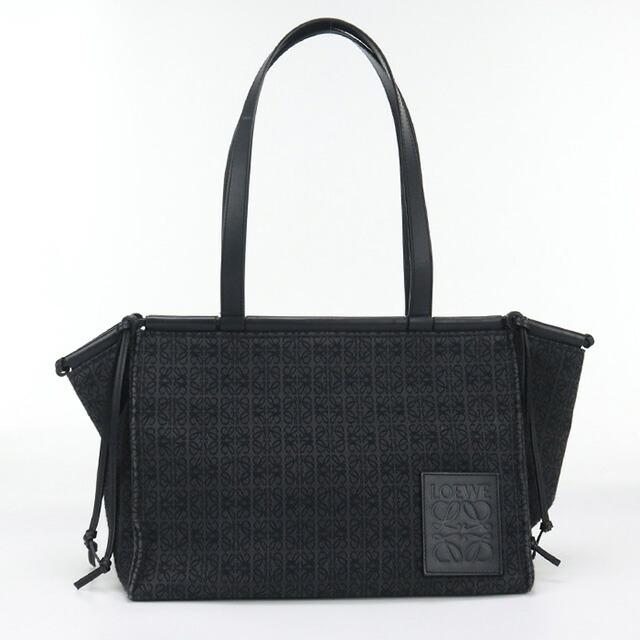 美品✨LOEWE ロエベ　アナグラム　ショルダーバッグ　トートバッグ　黒 LOEWE（ロエベ） アナグラム トートバッグ 2WAYバッグ キャンバス