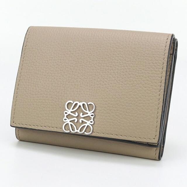 LOEWE（ロエベ） 中古 三折財布 レディース ブランド アナグラム