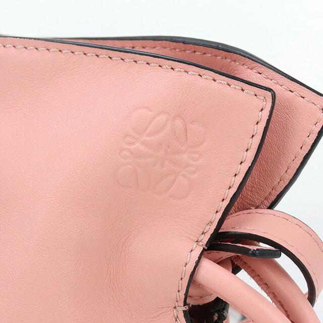 ロエベ LOEWE フラメンコ ショルダーバッグ バッグ レザー レディース ベージュ系 / ピンク系 【中古】 LOEWE（ロエベ） 中古 斜め掛け ショルダーバッグ レディース ブランド