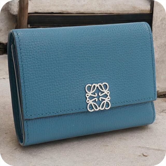 LOEWE 中古 ロエベ 三折財布 レディース ブランド アナグラム LOEWE 中古 ロエベ 三折財布 レディース ブランド アナグラム