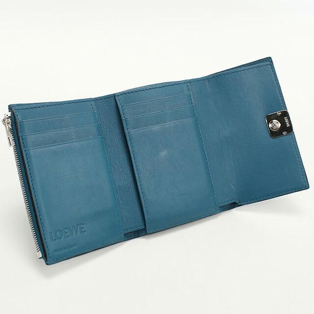 LOEWE 中古 ロエベ 三折財布 レディース ブランド アナグラム LOEWE 中古 ロエベ 三折財布 レディース ブランド アナグラム