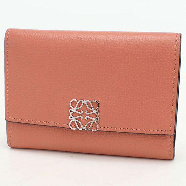 LOEWE ロエベ お財布 バーティカル ウォレット ミディアム 中古 LOEWE（ロエベ） 中古 三つ折り財布 レディース ブランド バーティカル