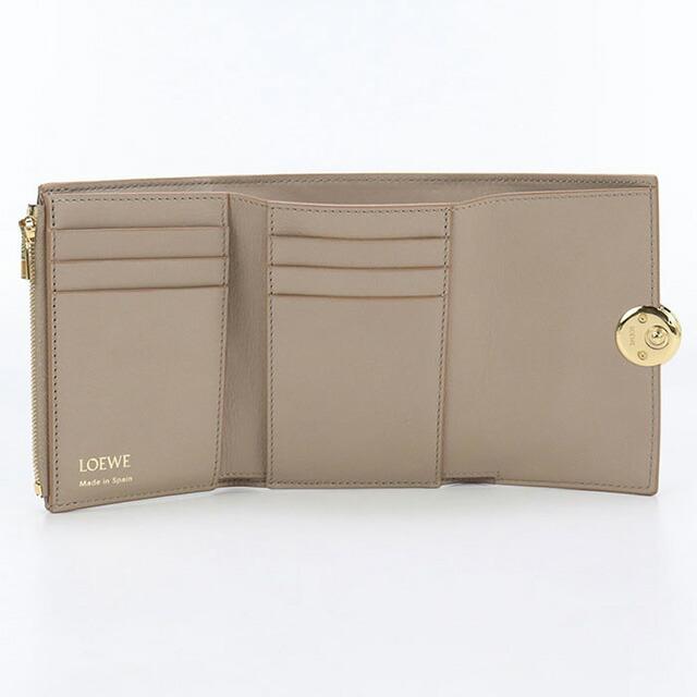 GW中値下げ　ロエベ　LOEWE バーティカルウォレット　三つ折り財布 LOEWE（ロエベ） 中古 三折財布 レディース ブランド バーティカル