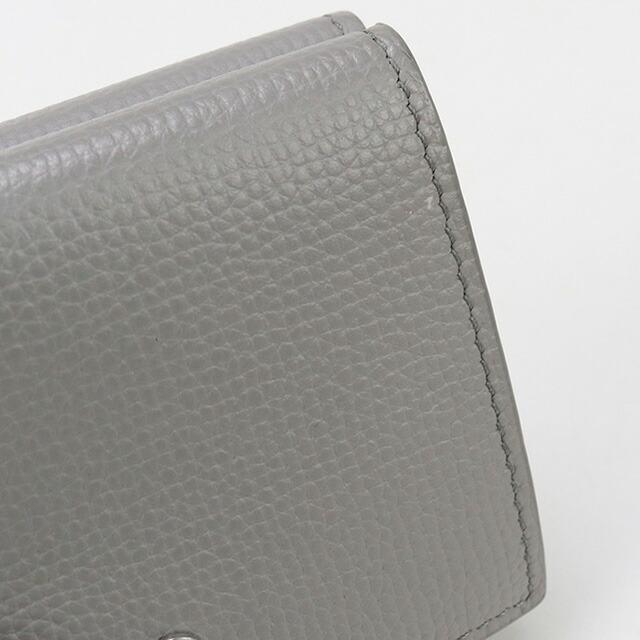 LOEWE ロエベ 財布・ケース  グレー 【古着】【中古】【送料無料】 LOEWE（ロエベ） 中古 三折財布 レディース ブランド アナグラム