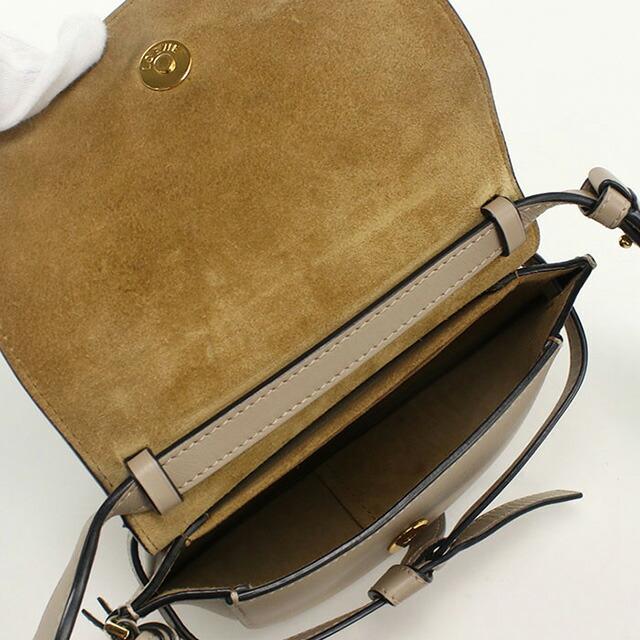 LOEWE ベージュレザーショルダーバッグ LOEWE Beige Small Leather Puzzle Top-Handle Bag | Harrods US