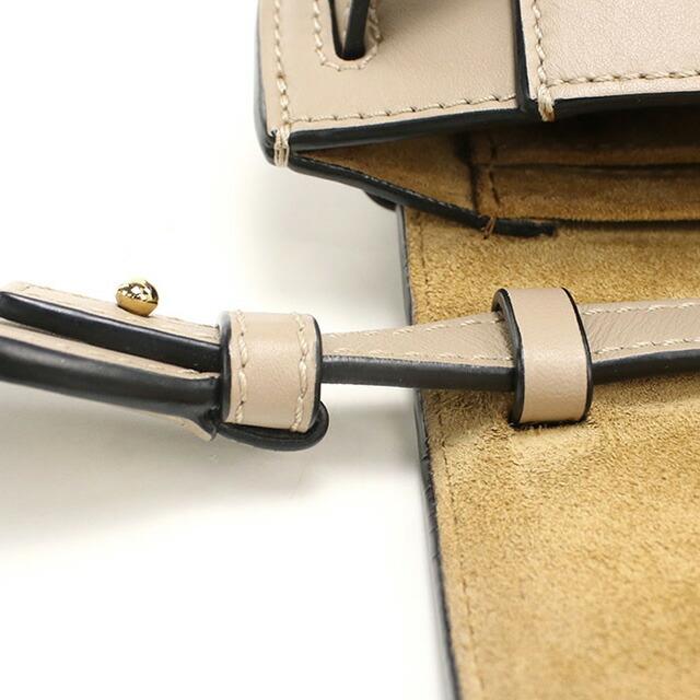 LOEWE(ロエベ) ショルダーバッグ ヴィエント ベージュ レザー LOEWE(ロエベ) ショルダーバッグ ヴィエント ベージュ レザーの通販は