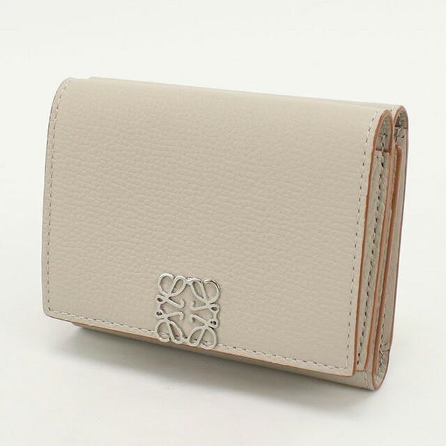 LOEWE 中古 ロエベ 三折財布 レディース ブランド アナグラム