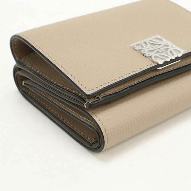LOEWE 中古 ロエベ 三折財布 レディース ブランド アナグラム