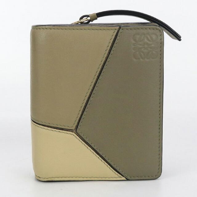 LOEWE ロエベ 財布・ケース レディース 【古着】【中古】 LOEWE（ロエベ） 中古 二折財布 レディース ブランド パズル