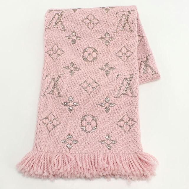 Louis Vuitton ピンク モノグラム マフラー LOUIS VUITTON マフラー ピンク モノグラム - メルカリ