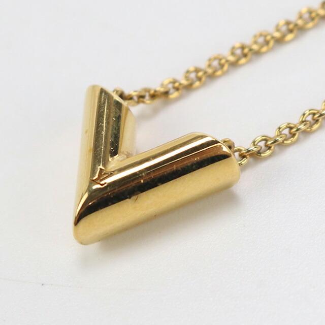 ヴィトン　ネックレス　VUITTON ゴールド　美品 ペンダント LV XL（イエローゴールド×ダイヤモンド） ｜ルイ・ヴィトン