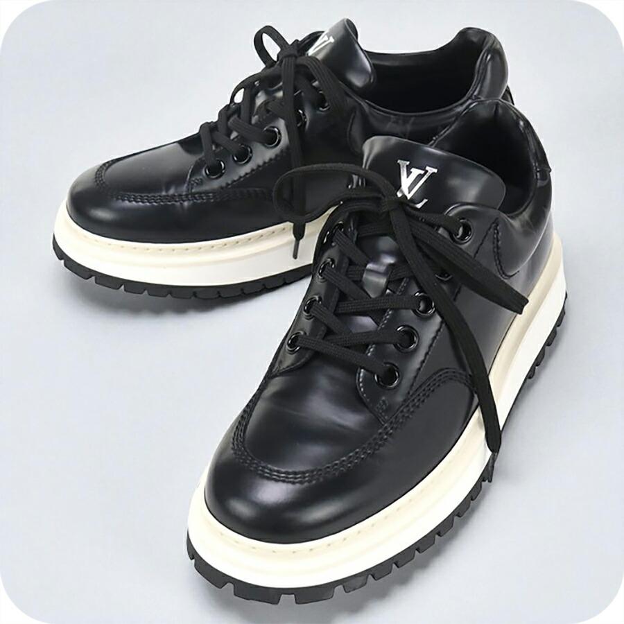 ヴィトン スニーカー ブラック モノグラム アンプラント 36 楽天市場】ルイヴィトン スニーカー モノグラムデニム ラン