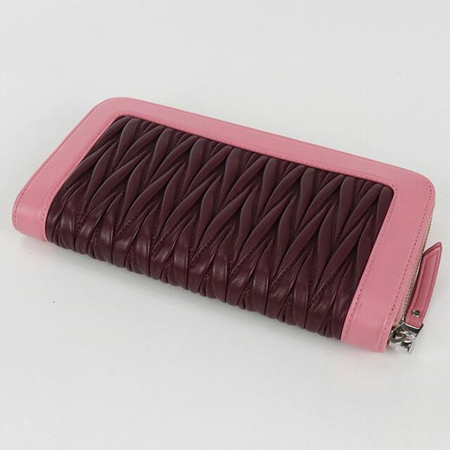 miu miu（ミュウミュウ） 中古 長財布ラウンドファスナー レディース