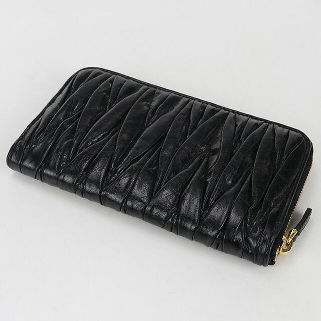 miu miu（ミュウミュウ） 中古 長財布ラウンドファスナー レディース