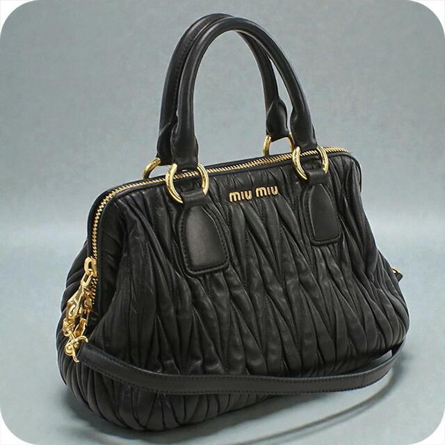ミュウミュウ ハンドバッグ 2way miu miu（ミュウミュウ） 中古 ハンドバッグ レディース ブランド