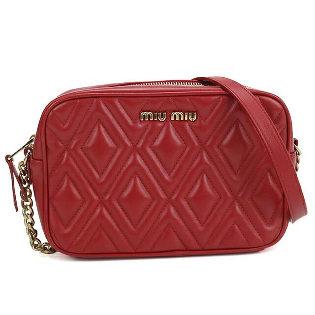 miu miu（ミュウミュウ） 中古 斜め掛け ショルダーバッグ レディース