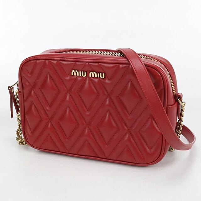miu miu（ミュウミュウ） 中古 斜め掛け ショルダーバッグ レディース