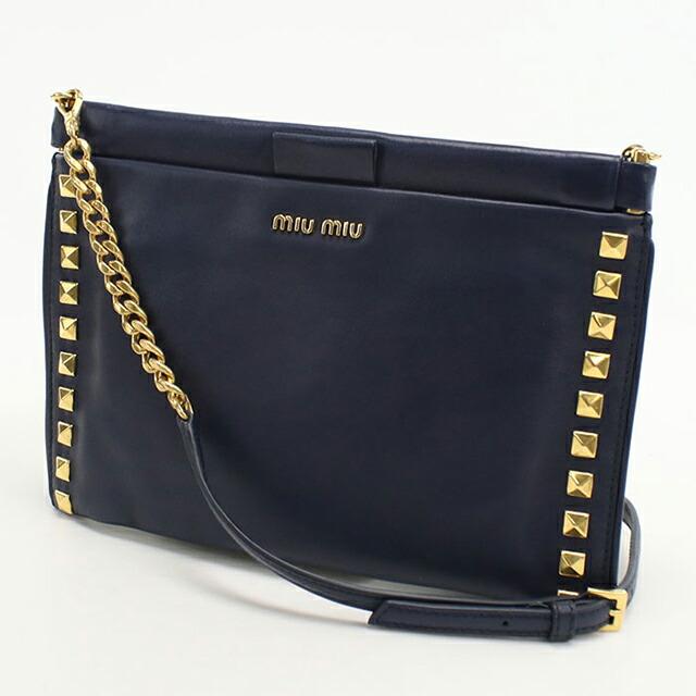 miu miu（ミュウミュウ） 中古 斜め掛け ショルダーバッグ レディース
