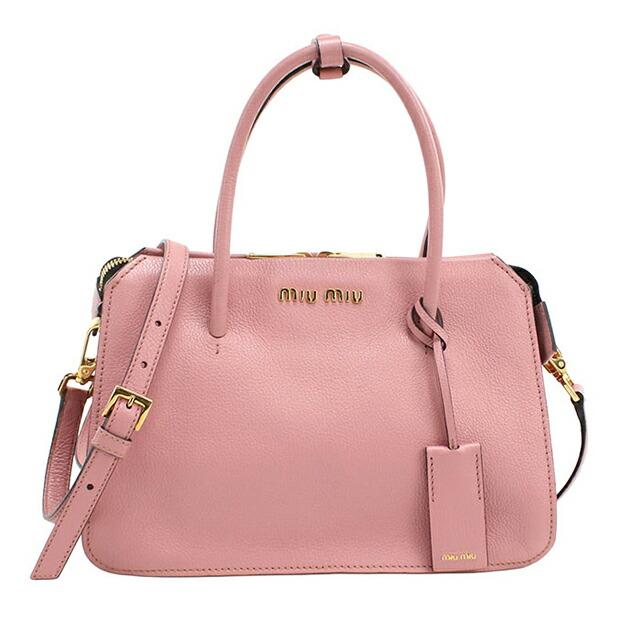 miumiu ショルダー 2way バッグ ピンク マドラス レザー MIU MIU（ショルダーバッグ）のフリマアイテム一覧