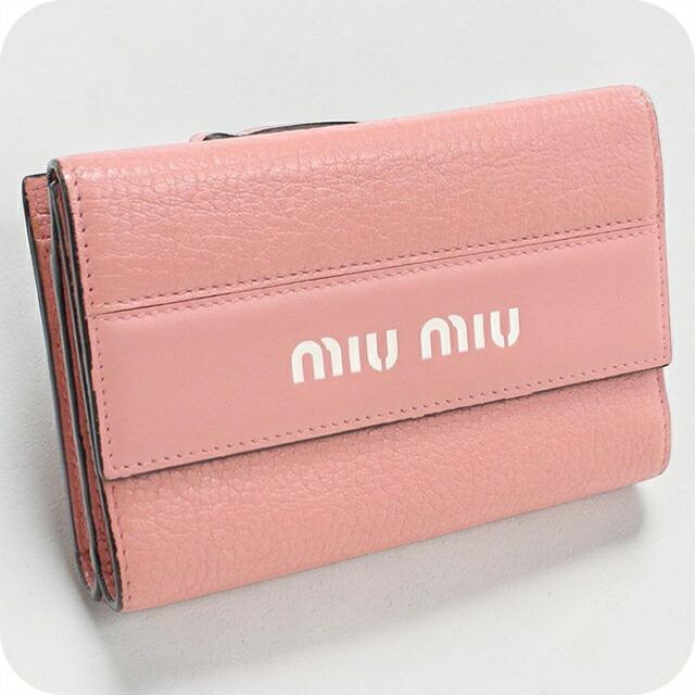 miu miu（ミュウミュウ） 中古 三つ折り財布 三折財布