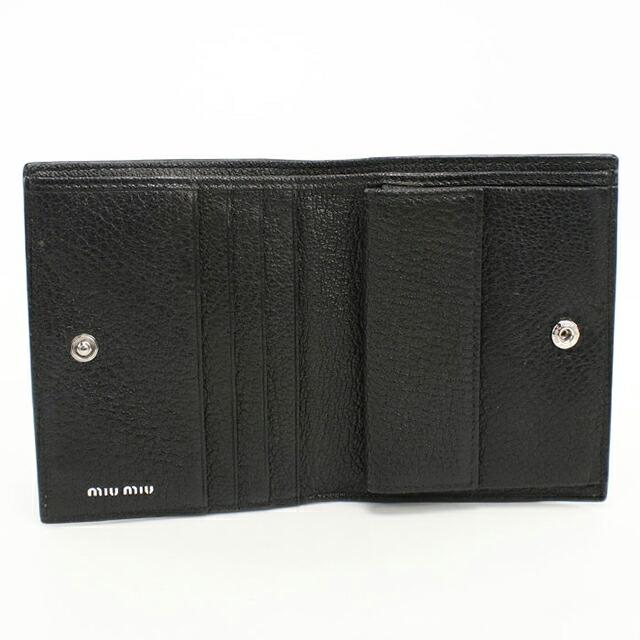 miu miu（ミュウミュウ） 中古 二つ折り財布 レディース ブランド