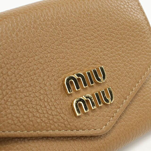 miu miu（ミュウミュウ） 中古 三つ折り財布 レディース ブランド