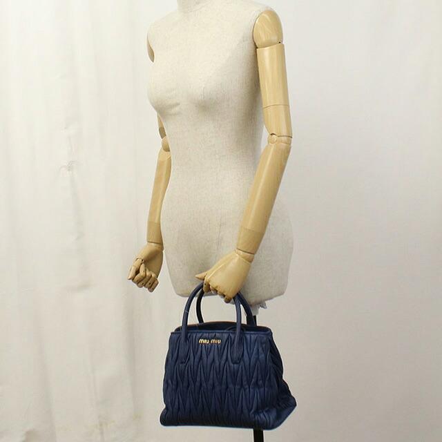MIU MIU マテラッセ　2wayバッグ ショルダーバッグ ハンドバッグ miu miu（ミュウミュウ） 中古 トートバッグ レディース ブランド
