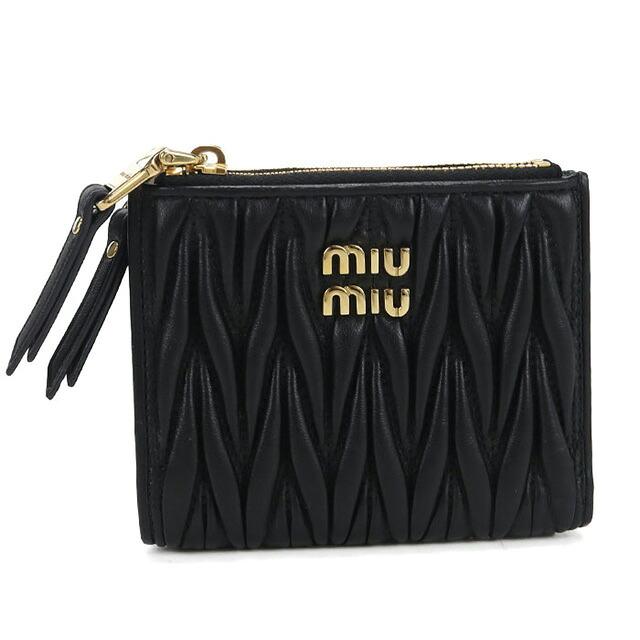 miu miu（ミュウミュウ） 中古 二つ折り財布 二折財布 レディース