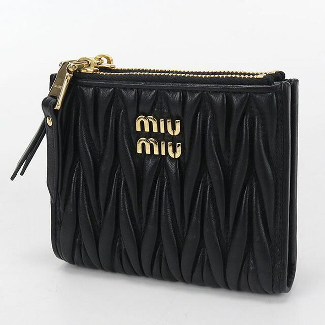 miu miu（ミュウミュウ） 中古 二つ折り財布 二折財布 レディース