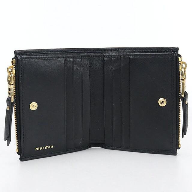 miu miu（ミュウミュウ） 中古 二つ折り財布 二折財布 レディース