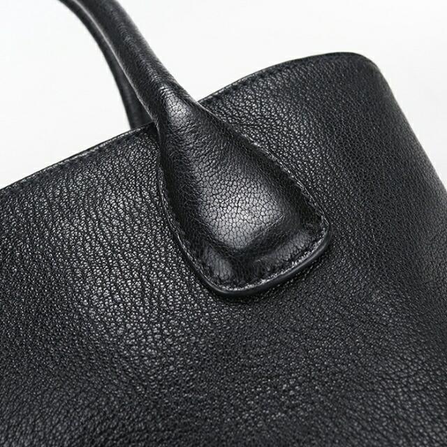 ミュウミュウ レザートートバッグ ブラック 2way ショルダー付き 美品 miu miu（ミュウミュウ） 中古 トートバッグ レディース ブランド