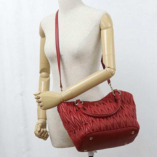 miu miu（ミュウミュウ） 中古 ハンドバッグ レディース ブランド