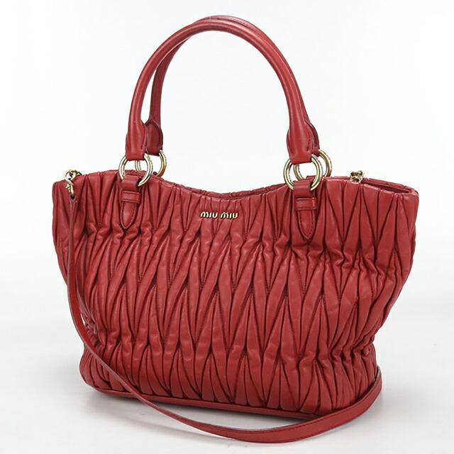 miu miu（ミュウミュウ） 中古 ハンドバッグ レディース ブランド