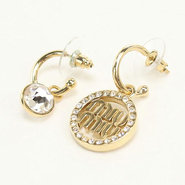 miu miu（ミュウミュウ） 中古 ピアス レディース ラインストーン