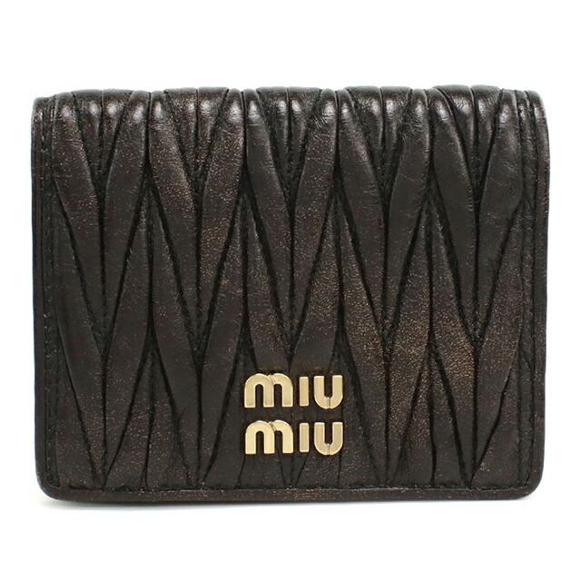 miu miu（ミュウミュウ） 中古 二つ折り財布 二折財布 レディース