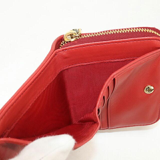 miu miu（ミュウミュウ） 中古 二つ折り財布 二折財布 レディース