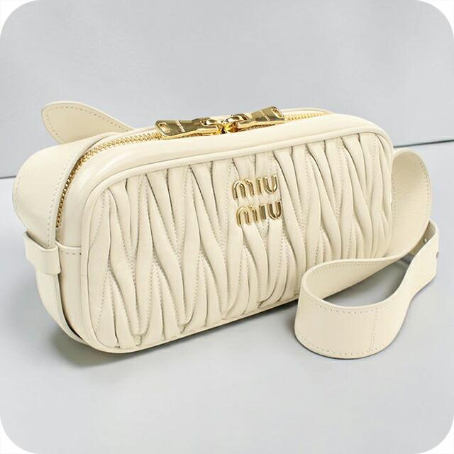 miu miu マテラッセ ショルダーバッグ miu miu（ミュウミュウ） 中古 ショルダーバッグ レディース ブランド