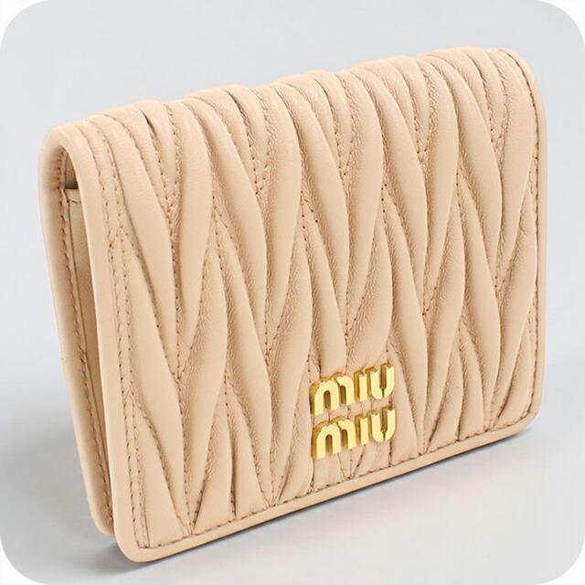 miu miu（ミュウミュウ） 中古 二つ折り財布 二折財布 レディース