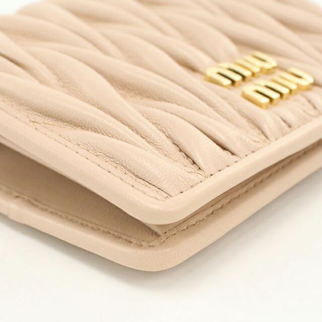 miu miu（ミュウミュウ） 中古 二つ折り財布 二折財布 レディース