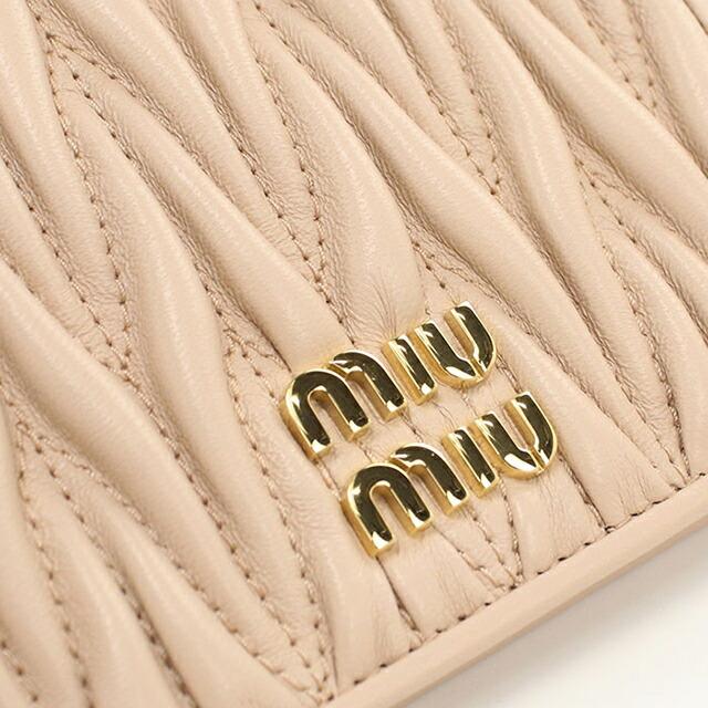 miu miu（ミュウミュウ） 中古 二つ折り財布 二折財布 レディース