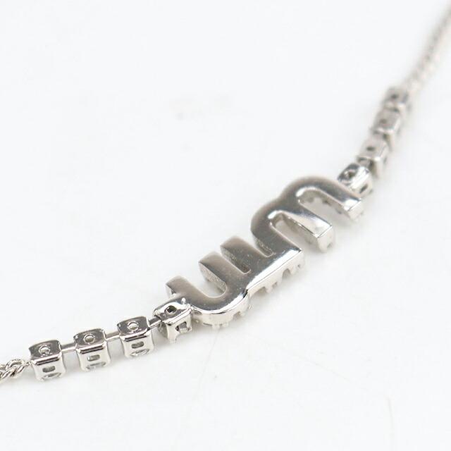 miu miu（ミュウミュウ） 中古 ブレスレット レディース ブランド ロゴ