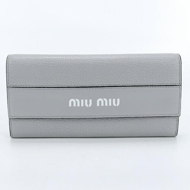 miu miu（ミュウミュウ） 中古 長財布ニ折小銭入付き レディース 
